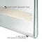 Azar Displays Clear Acrylic 14'' x 11'' Adhesive U-Frame, 2PK 122048-GS-2PK - alternate 5
